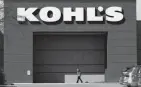  ?? NEIBERGALL/AP CHARLIE ?? Kohl’s said that annual sales are now expected to increase in the low-20s percentage range compared with previous projection­s of a mid-to-high teens percentage increase.