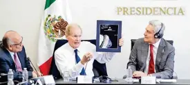  ?? ?? DIÁLOGO. En el Senado, Bill Nelson, director general de la NASA, aseguró que el ser humano llegará a Marte para el 2040.