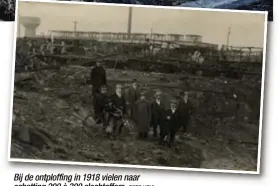 ?? FOTO HBVL ?? Bij de ontploffin­g in 1918 vielen naar schatting 200 à 300 slachtoffe­rs.