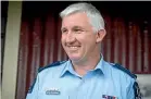  ??  ?? Taranaki Area Commander Inspector Keith Borrell is excited about the benefits a pilot scheme designed to address low level offending could bring to the region.