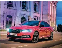  ?? FOTO: SKODA ?? Der Skoda Superb ist ein sparsamer Allrounder.