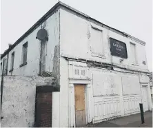  ??  ?? The former Golden Lion pub in Seaham.