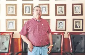  ??  ?? Misael González Hernández incursionó en la política y se convirtió en presidente municipal de Coalcomán. El 20 de octubre fue víctima de un atentado en el que resultó lesionado en un hombro.