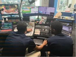  ?? SLAM Radio ?? Students at SLAM charter school in Little Havana operate SLAM Radio, the nation’s first student-run Sirius XM station.