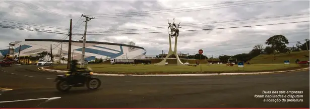  ?? Fotos: Ricardo Chicarelli ?? Duas das seis empresas foram habilitada­s e disputam a licitação da prefeitura