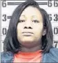  ?? Dougher ty County Sheriff ’s Off ice ?? KENLISSIA JONES was arrested for taking abortion pills she bought over the Internet.