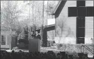  ?? DAVID T. FOSTER III/CHARLOTTE OBSERVER ?? Franklin Graham addresses the audience during funeral services for his father, Rev. Billy Graham, at the Billy Graham Library in Charlotte, N.C., on Friday.