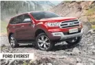  ?? WWW.FORD.COM.PH ?? FORD EVEREST