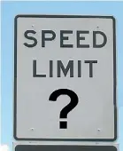  ??  ?? John Sanderson says speeds on Kerikeri Rd should be lowered.