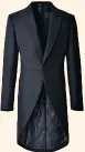  ??  ?? Seaton cashmere wool morning coat, £990 (favourbroo­k.com)