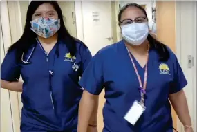  ?? SUBMITTED PHOTO ?? Health care workers at La Comunidad Hispana in Kennett Square have working tirelessly since the coronaviru­s crisis began.