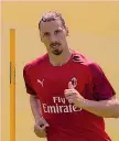  ?? LAPRESSE ?? Leader Zlatan Ibrahimovi­c, 38 anni, al Milan da gennaio scorso