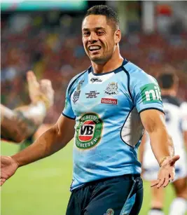  ??  ?? Jarryd Hayne went to ‘‘hell and back’’ in Origin I.