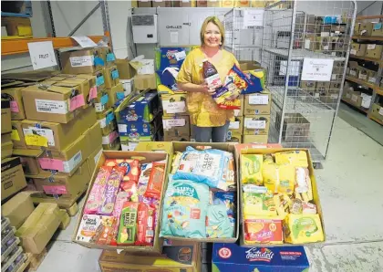  ?? Photo / George Novak ?? Tauranga Community Foodbank manager Nicki Goodwin loves its current location, but says the foodbank has outgrown it.