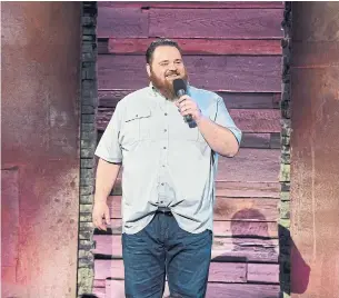  ?? THE CANADIAN PRESS ?? Comedian and Letterkenn­y star K. Trevor Wilson has reached a comfortabl­e level of success.