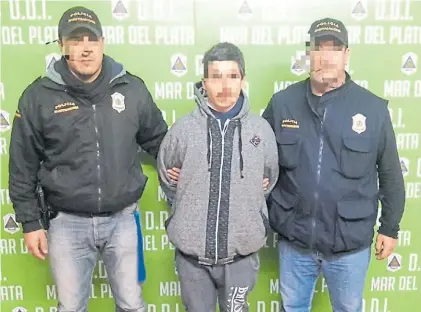  ??  ?? Detenido. Mariano González (31) fue condenado a 16 años del cárcel. Salió al cumplir dos tercios de la pena.