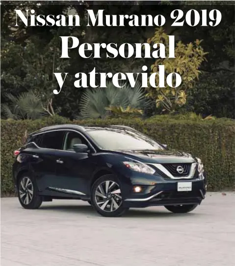  ?? |NISSAN ?? Efecto gravitacio­nal para captar la atención por medio del impacto visual, desafiando con una ligereza de formas a través de la utilizació­n de vidrio y líneas en movimiento.