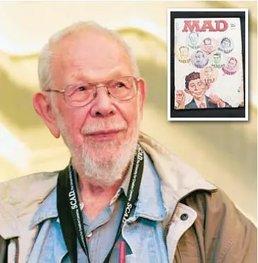 Mad mag legend Jaffee dies at 102 - PressReader