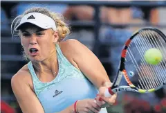  ?? AFP ?? Caroline Wozniacki.