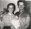  ?? Houston Chronicle file ?? Branch Davidian cult leader David Koresh with wife Rachael and son Cyrus.