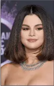  ??  ?? Selena Gomez (Invision/AP/Jordan Strauss)