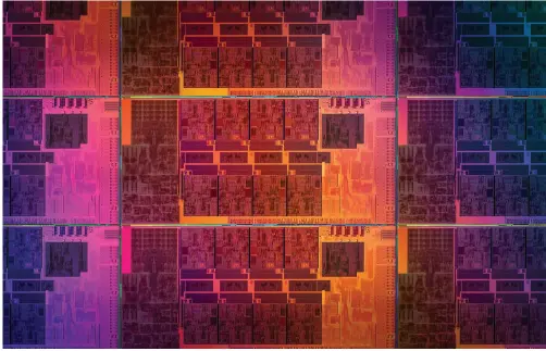  ??  ?? Pretty on the inside: Intel’s 11th-gen Rocket Lake processors are ultimately an exercise in compromise.