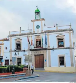  ?? GABI PÁEZ ?? Fachada principal del Ayuntamien­to rambleño.