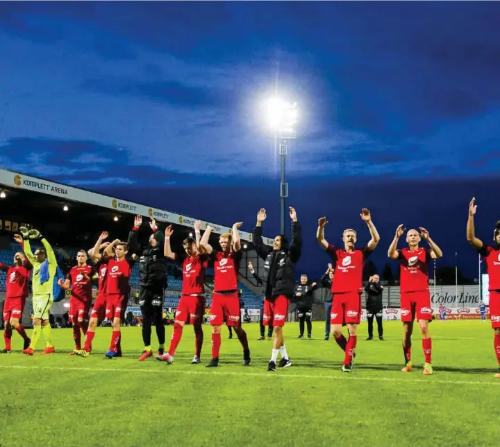  ??  ?? SLITESEIER: Brann slo Sandefjord 1–0 og tok steget opp på andreplass i eliteserie­n.