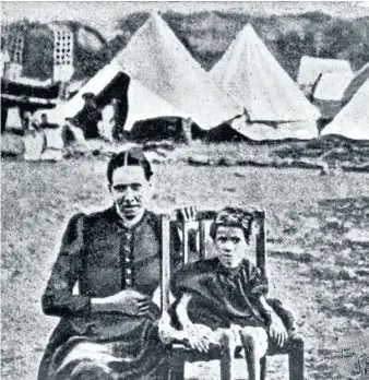  ?? Picture: Getty Images ?? A woman and child in a Boer war concentrat­ion camp.