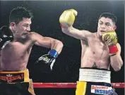  ?? Harry How Getty Images ?? JOSEPH DIAZ JR., left, beat Horacio Garcia in December and he meets Manuel Avila on Saturday.