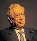  ??  ?? Vargas Llosa. Siempre picante.