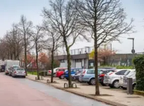  ?? FOTO JORIS HERREGODS ?? De bomen in de Ruimtevaar­tlaan gaan voor de bijl.