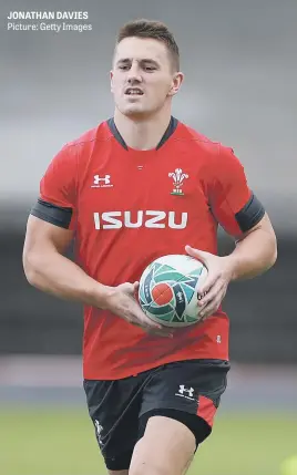  ?? Picture: Getty Images ?? JONATHAN DAVIES