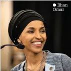  ??  ?? Ilhan Omar