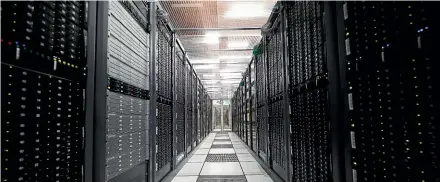  ?? GETTY IMAGES ?? The data centre industry has been booming worldwide, creating ‘‘weightless export’’ opportunit­ies for countries with cool climates and cheap renewable power.