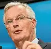  ?? AP ?? Brussels’ chief Brexit negotiator, Michel Barnier, has previously said British Prime Minister Theresa May’s plan was unworkable.