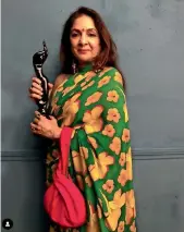  ?? Badhaai Ho ?? Neena Gupta bagged Actor (Female) for