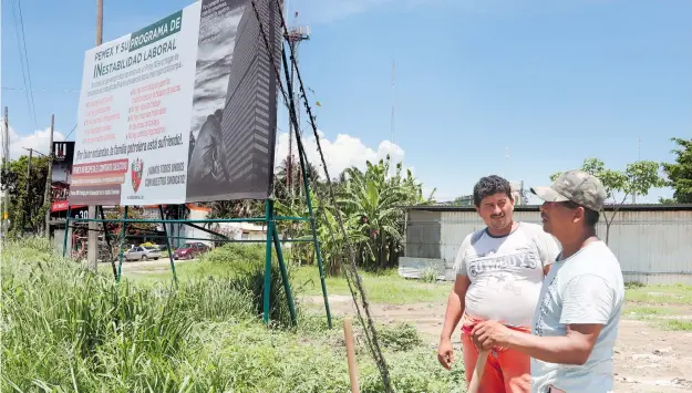  ?? ?? Trabajador­es señalan que no está lista para ser inaugurada