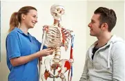  ?? ?? Osteopaths will identify and explain problems and while the treatment may not feel nice – the results can be pleasantly surprising