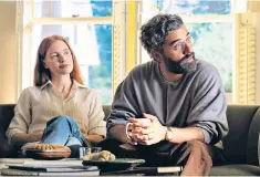  ?? ?? Strained: Jessica Chastain and Oscar Isaac star in Scenes From a Marriage