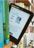  ?? Foto: Stadtbibli­othek Füssen ?? Am preisgünst­igen digitalen BüchereiAn­gebot bedienen sich vor allem gut situierte Mid-Ager und kaufen weniger Bücher.