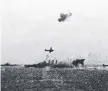  ?? ?? An Australian ship under attack during the battle
