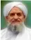  ??  ?? Ayman al-zawahiri, al Qaeda’s supreme leader.