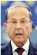  ??  ?? Michel Aoun