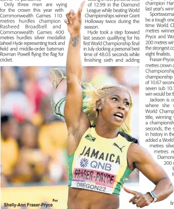  ?? F ILE ?? Shelly-Ann Fraser-Pryce