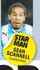  ??  ?? STAR MAN SEAN SCANN
ELL Hudde
rsfield