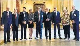  ?? PRENSA SIP ?? DELEGACIÓN. Los representa­ntes de la SIP tuvieron una amplia agenda en Washington.