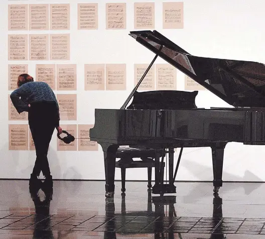  ?? EFE ?? Cruces. Las propuestas del Festival de Nueva Ópera tienden a enhebrar la música con otras artes y las letras.