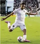  ?? MATIAS J. OCNER mocner@miamiheral­d.com ?? It was questionab­le whether Rodolfo Pizarro would be available Wednesday but his presence didn’t make a difference.