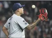  ?? Robert Gauthier Los Angeles Times ?? JULIO URÍAS has always wanted to be “the guy” and gets another chance in a decisive Game 5.